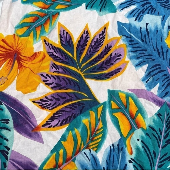 Vintage Aloha Shirt Hilo Hatti Hawaiian Button Beach Vacation Floral Summer XL - Picture 7 of 13